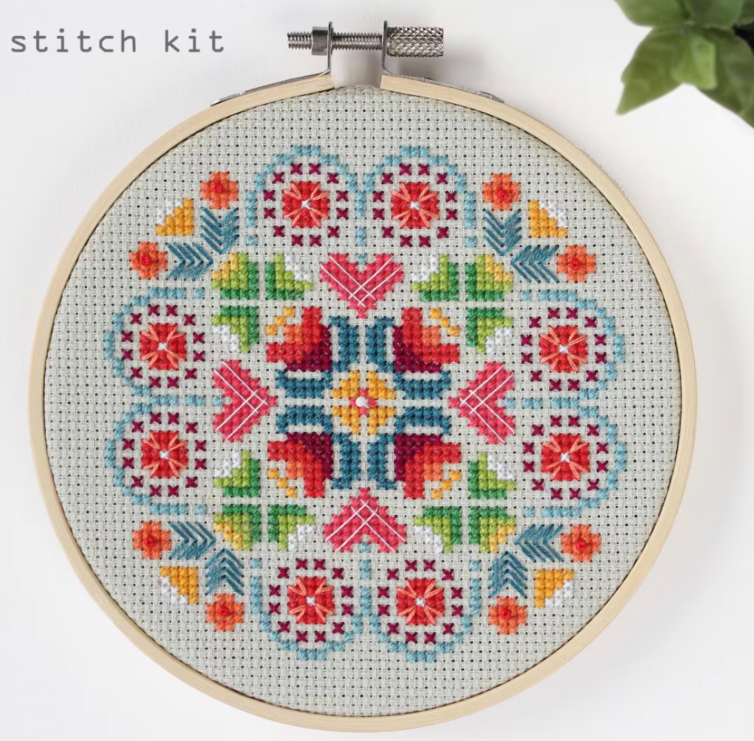 Hummingbird Paradise Cross Stitch Kit