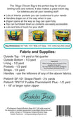 Mega Dream Bag Pattern