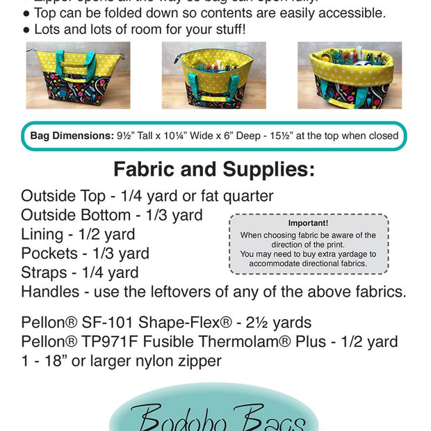 Mega Dream Bag Pattern