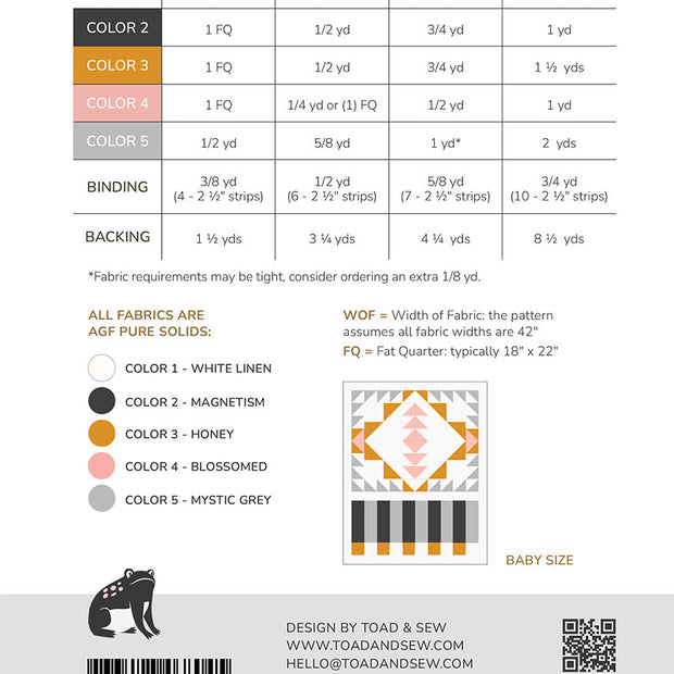 Open Road Quilt Pattern