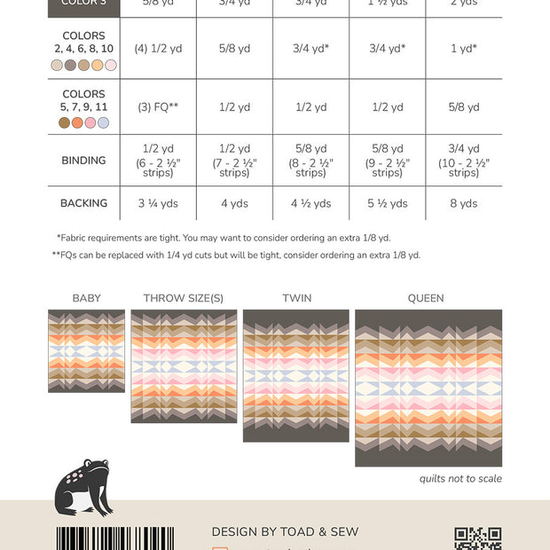 Rocky Coast Quilt Pattern