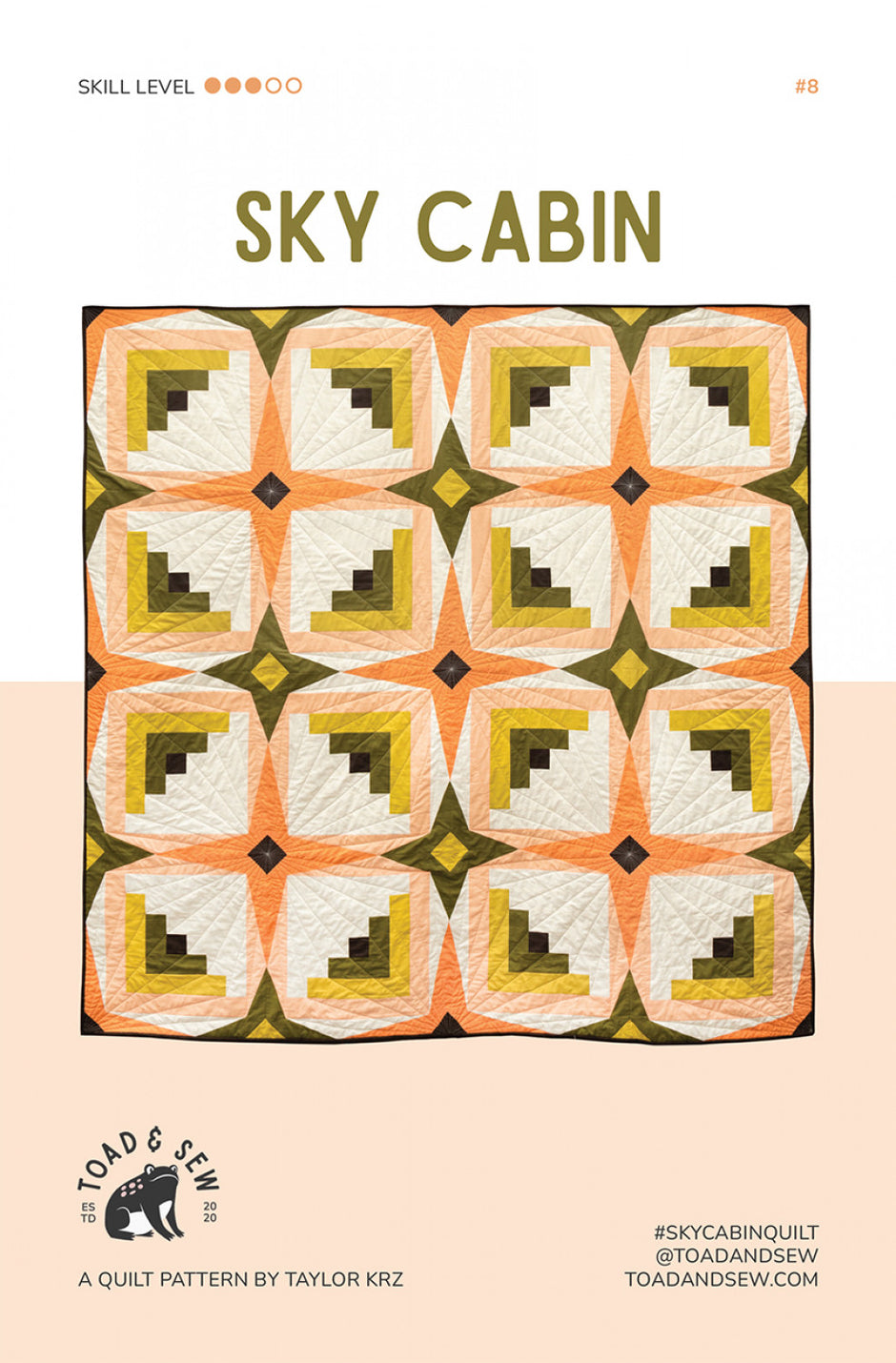 Sky Cabin Quilt Pattern
