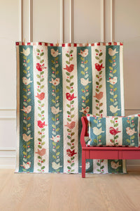 TILDA - Merry Little Christmas - Winter Birds Quilt Kit - Petrol OR Burgundy