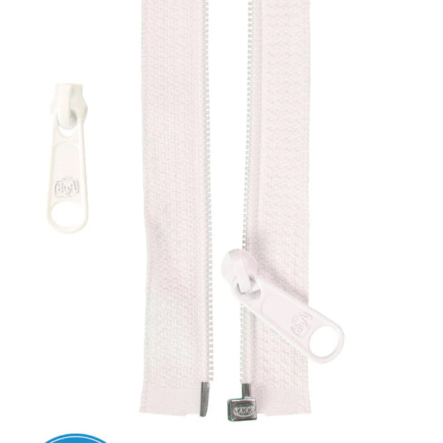 50" Separating Zipper and Extra Slide for Bella Quilt Coat
