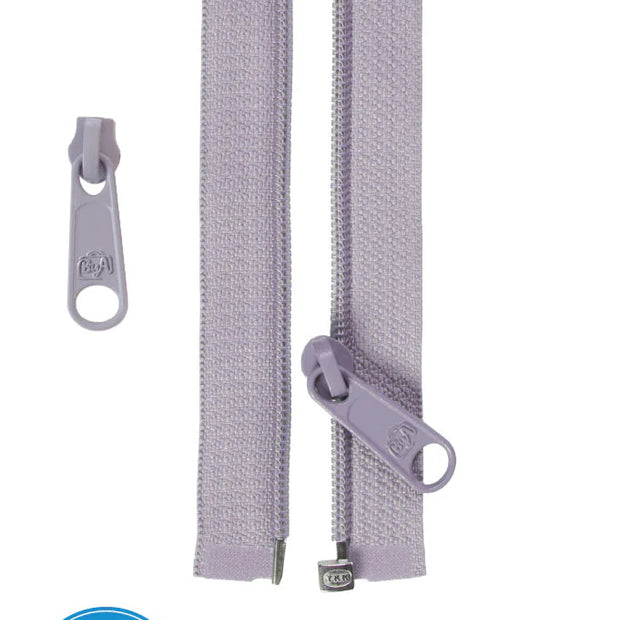 50" Separating Zipper and Extra Slide for Bella Quilt Coat