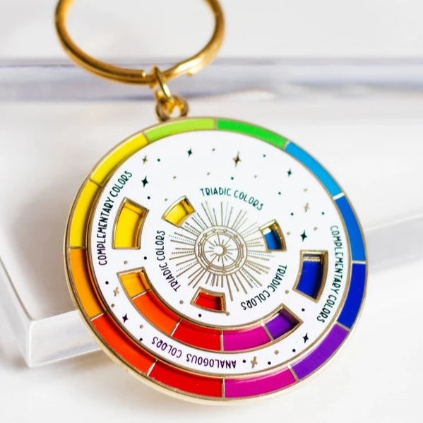 Colour Wheel Keychains