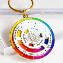 Load image into Gallery viewer, Colour Wheel Keychains
