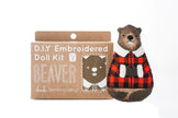 Embroidered Doll Kits
