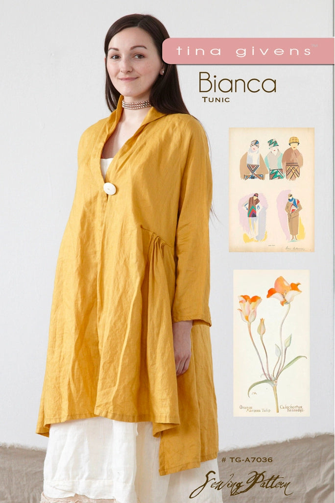 Bianca Jacket Shirt Sewing Pattern