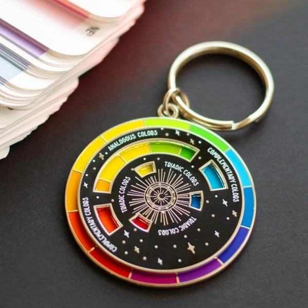 Colour Wheel Keychains