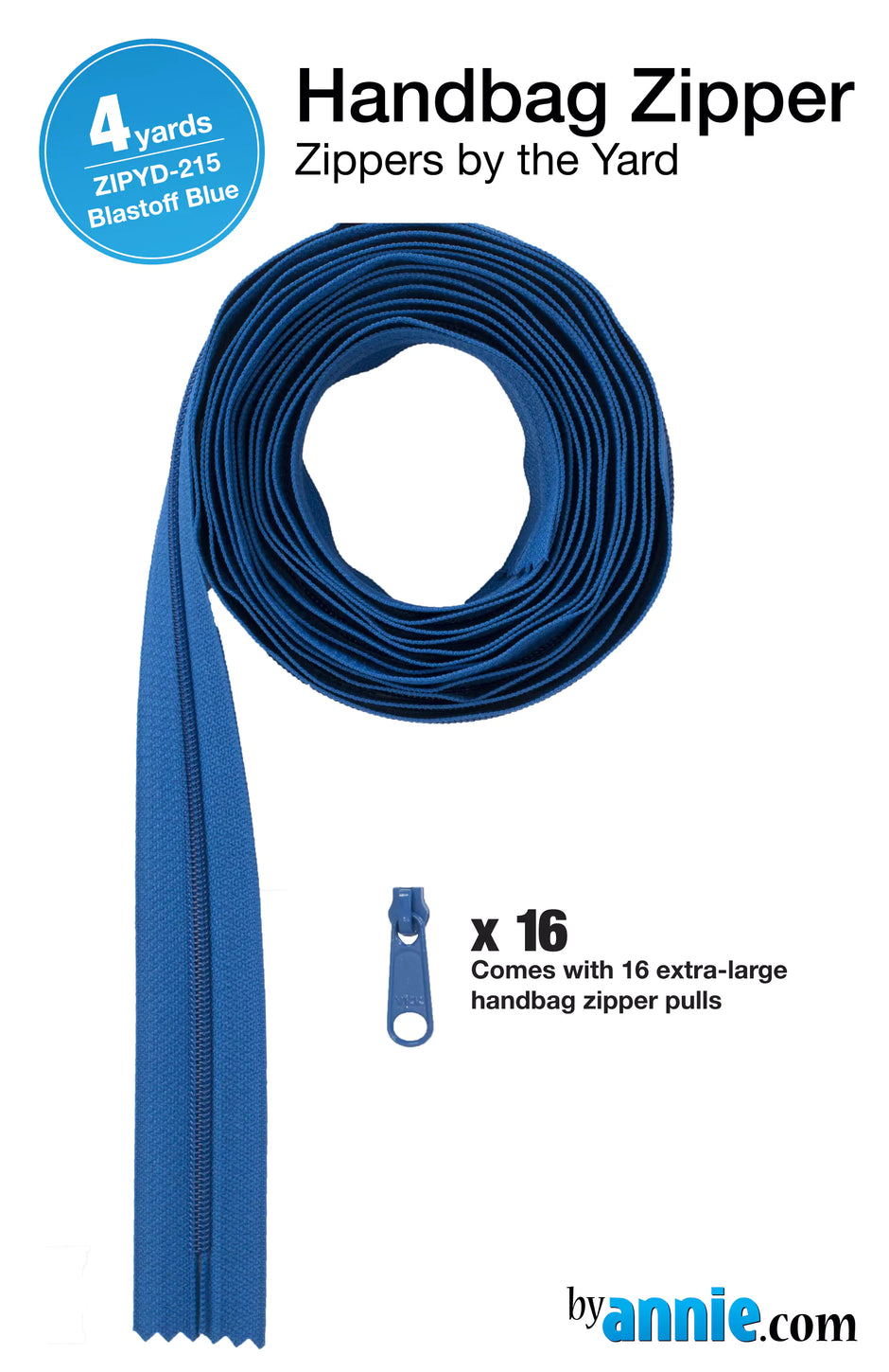 Zipper by the Yard