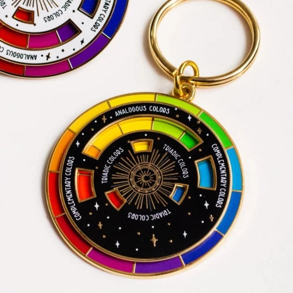 Colour Wheel Keychains