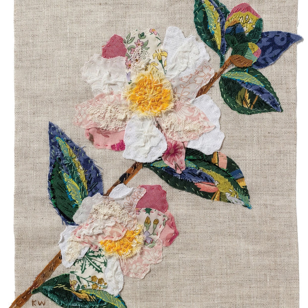 Camellia Slow Stitching Kit