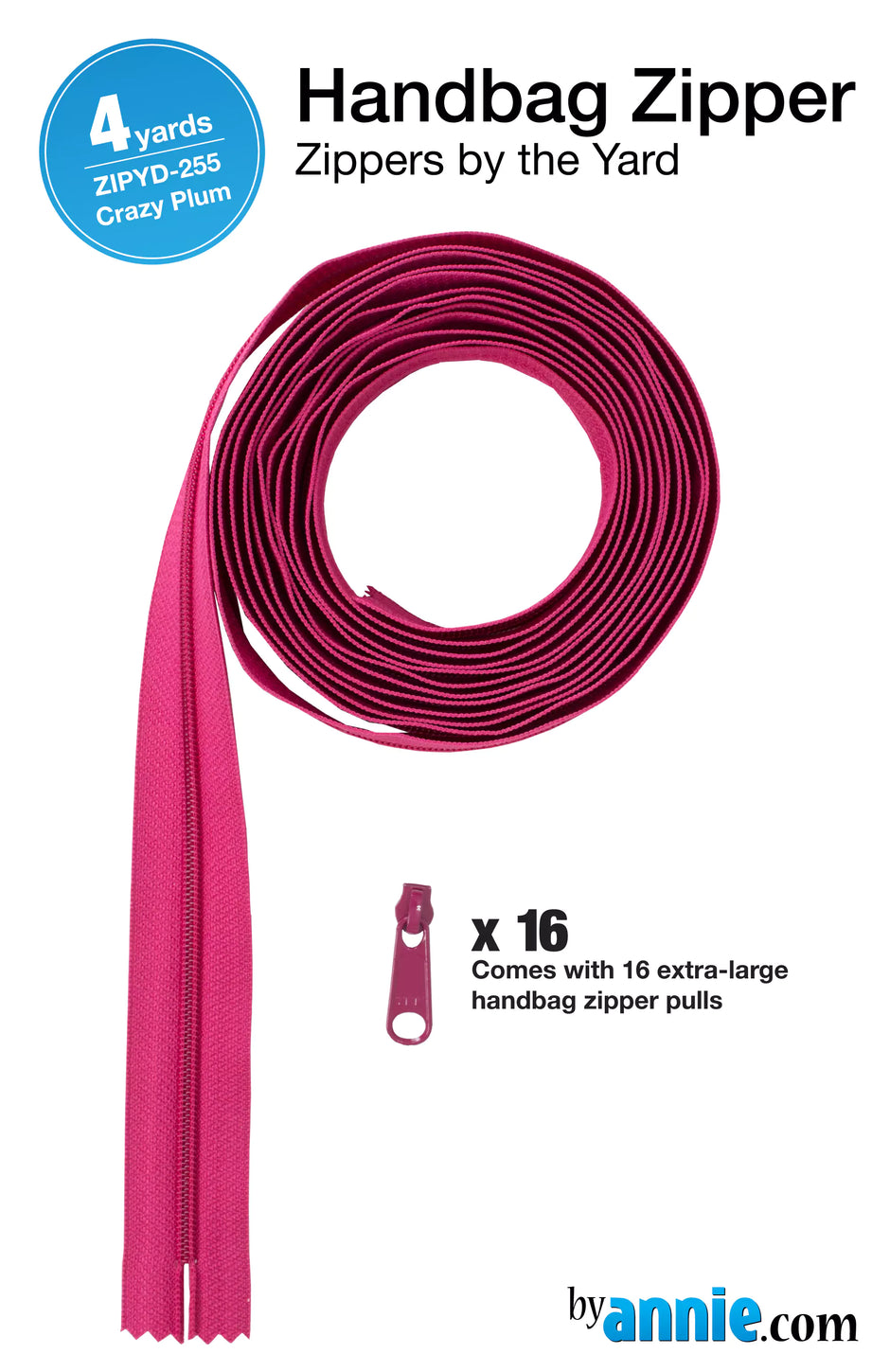 Zipper by the Yard
