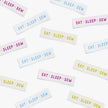 EAT SLEEP SEWS Labels