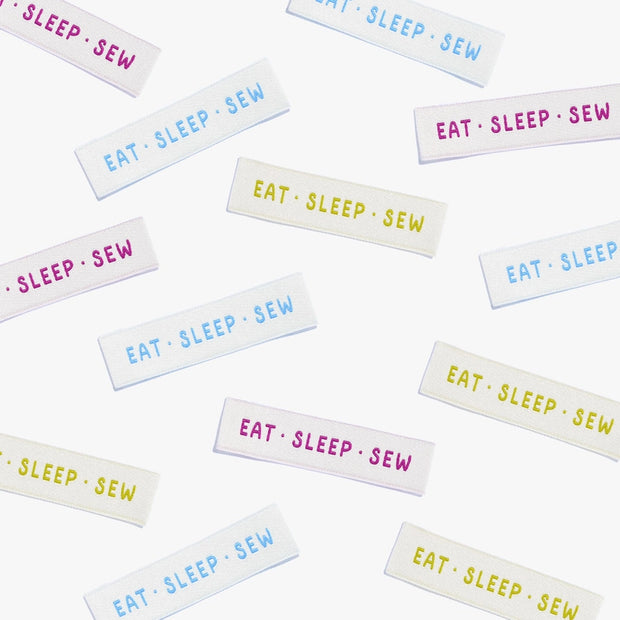 EAT SLEEP SEWS Labels