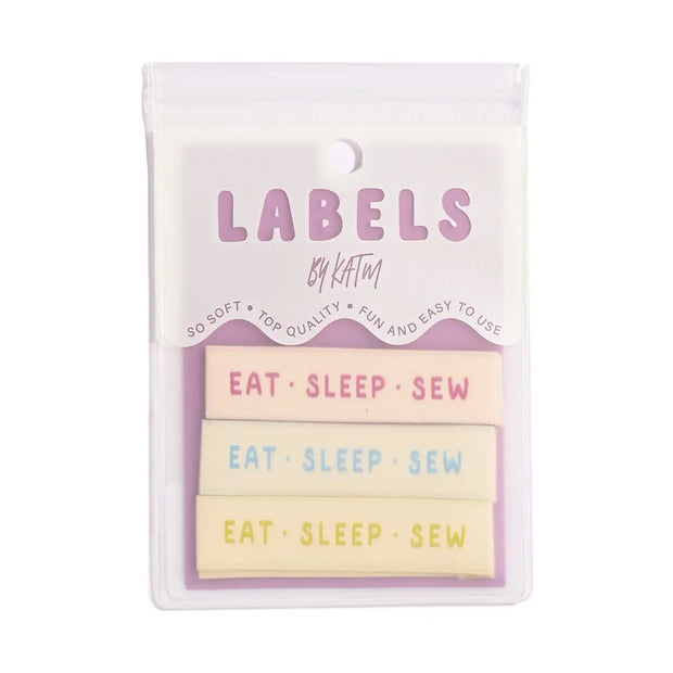 EAT SLEEP SEWS Labels