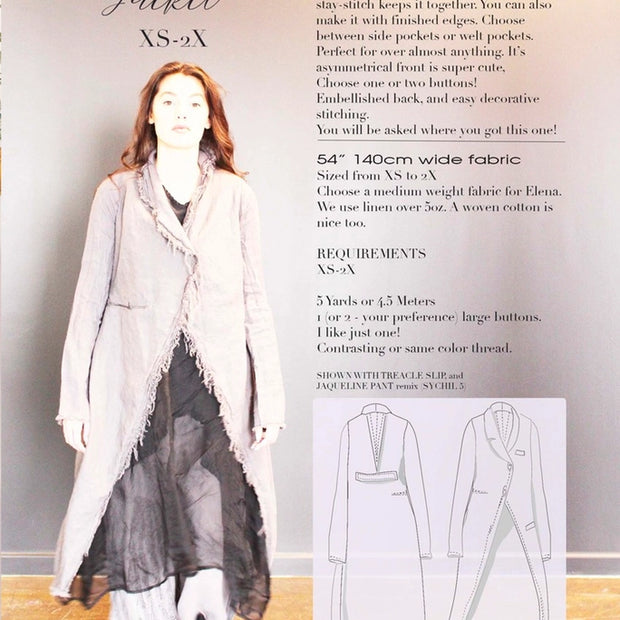 Elena Jacket Sewing Pattern