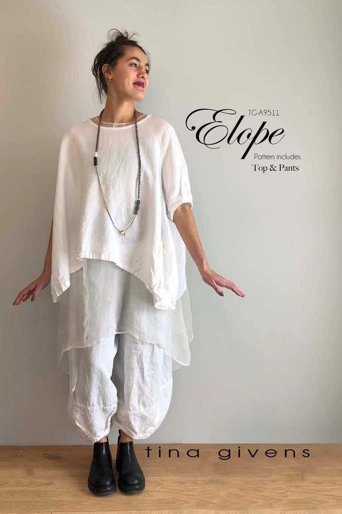 Elope Crop Top and Pant Sewing Pattern