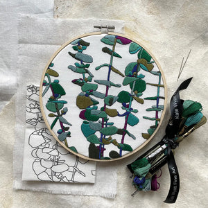Eucalyptus Embroidery Kit