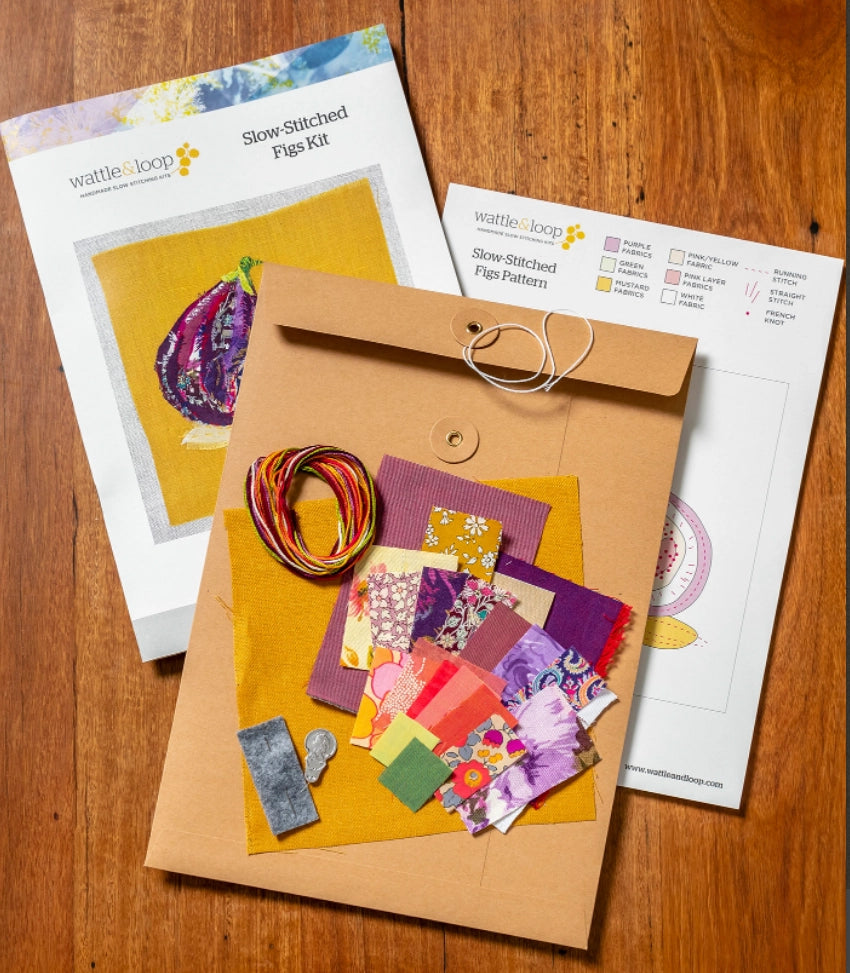 Figs Slow Stitching Kit