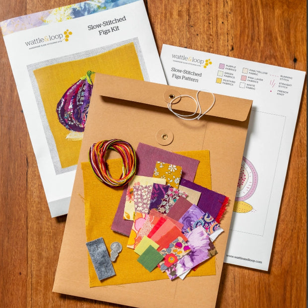 Figs Slow Stitching Kit