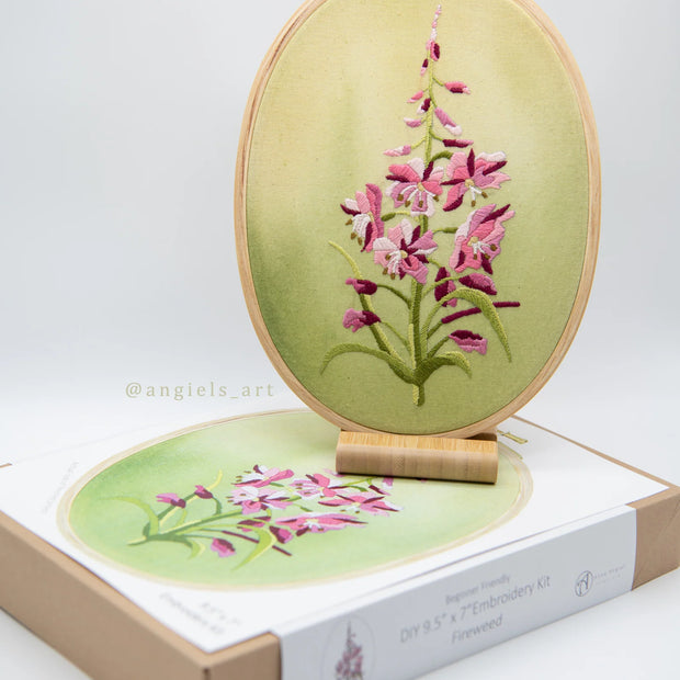 Fireweed Embroidery Kit