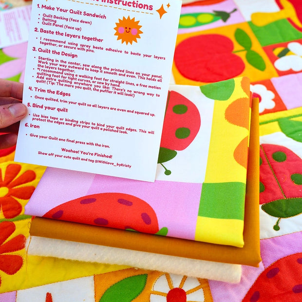 Garden Charms Quilt Kit
