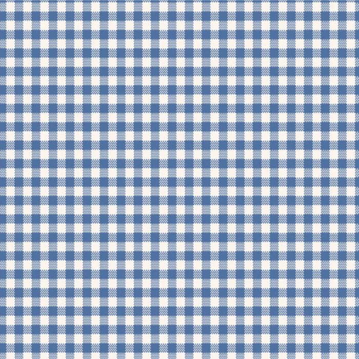 Gingham - Blue - WIDEBACK