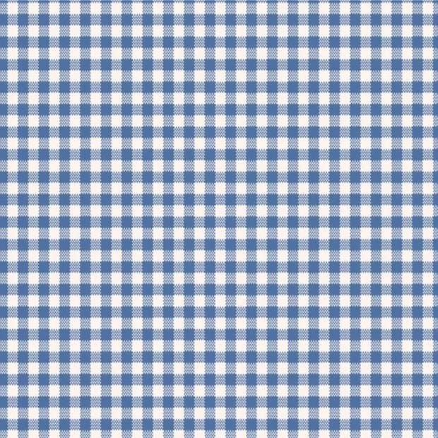Gingham - Blue - WIDEBACK