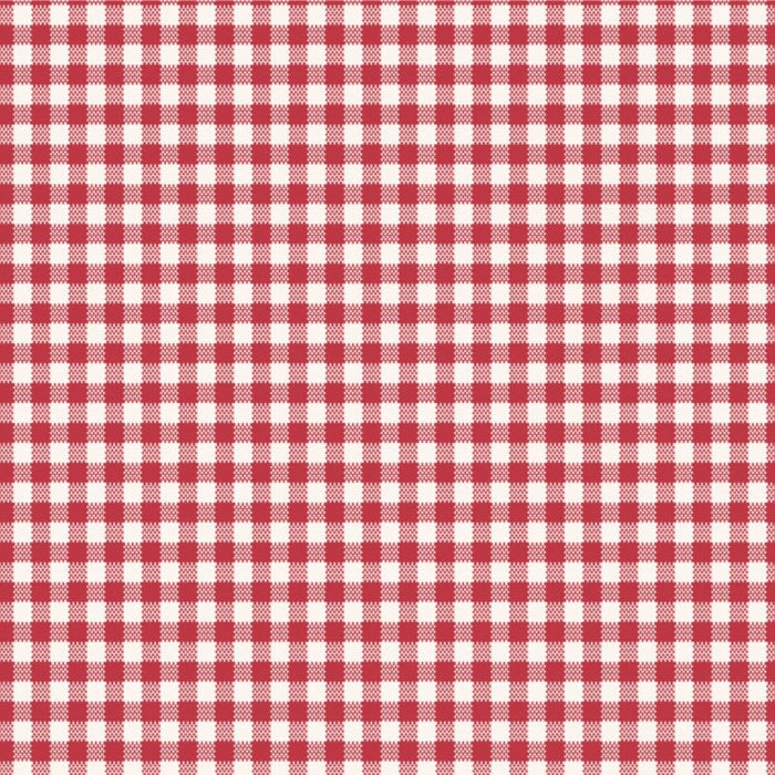 Gingham - Red - WIDEBACK