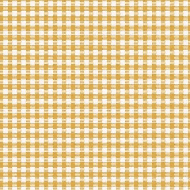 Gingham - Yellow - WIDEBACK