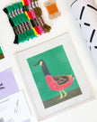 Folk Goose by Bekah Worley Needlepoint Kit