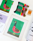Folk Goose by Bekah Worley Needlepoint Kit