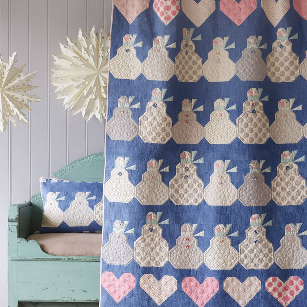 Happy Winter Snowmen Quilt Kit