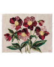 Load image into Gallery viewer, Hellebores Slow Stitching Kit
