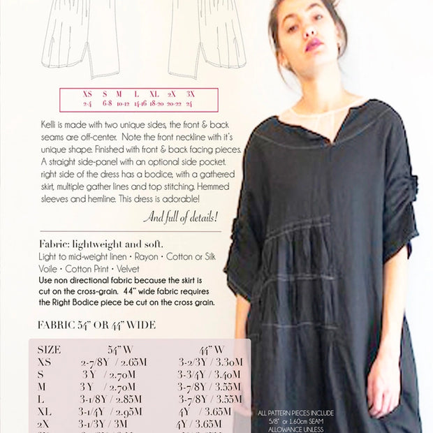 Kelli Dress Sewing Pattern