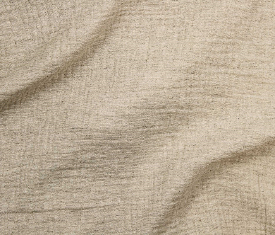 Linen Double Gauze - Natural