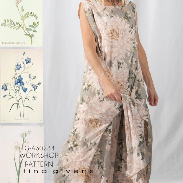 Margritte Tie Dress Sewing Pattern