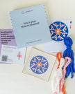 Mistletoe Star Ornament Needlepoint Kit