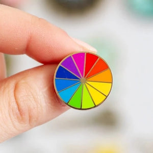 Mini Rainbow Enamel Pin