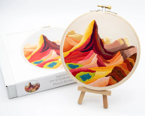 Mount Birdwood Embroidery Kit