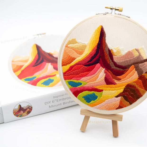 Mount Birdwood Embroidery Kit