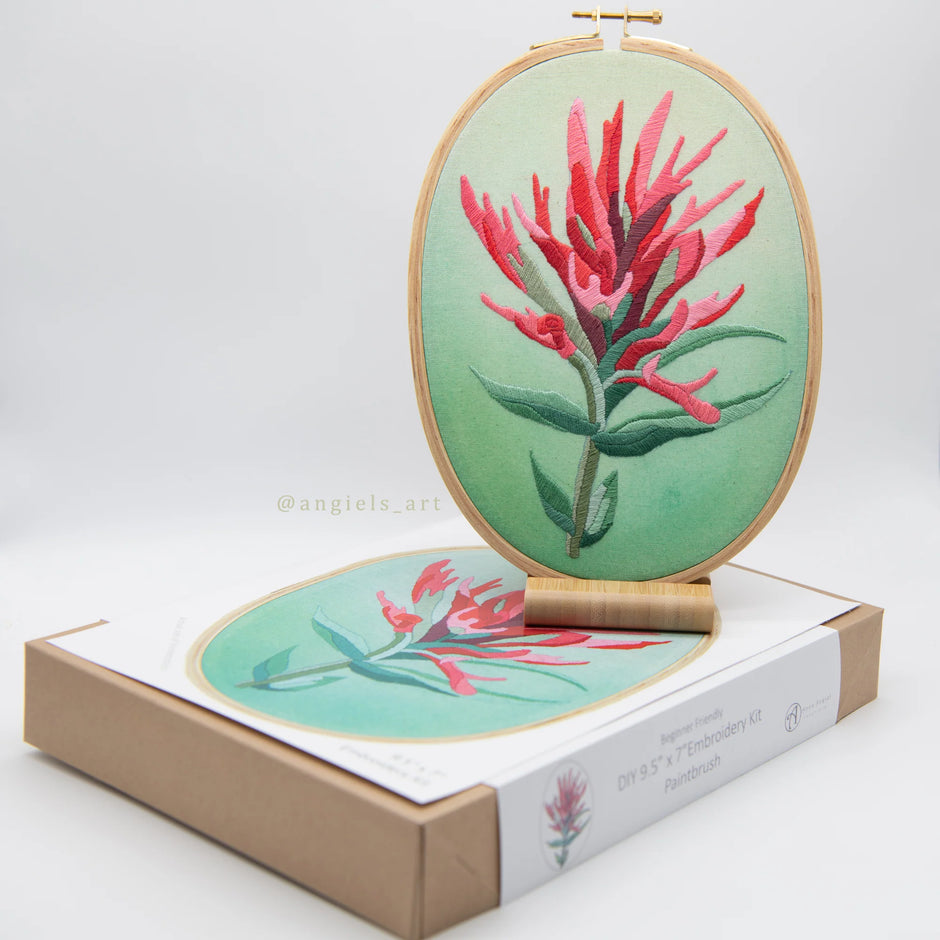 Paintbrush Embroidery Kit