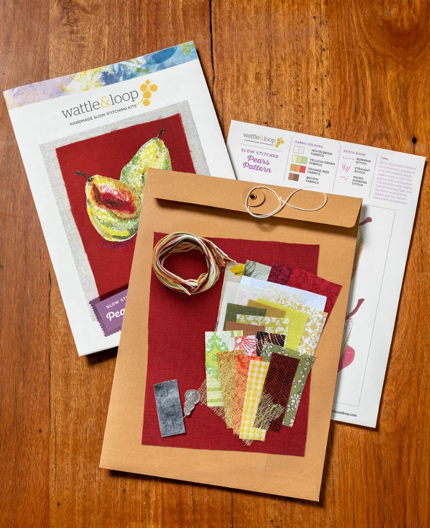 Pears Slow Stitching Kit