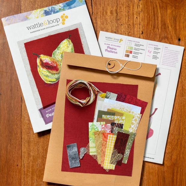 Pears Slow Stitching Kit