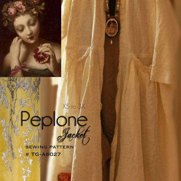 Peplone Jacket and Tunic Sewing Pattern