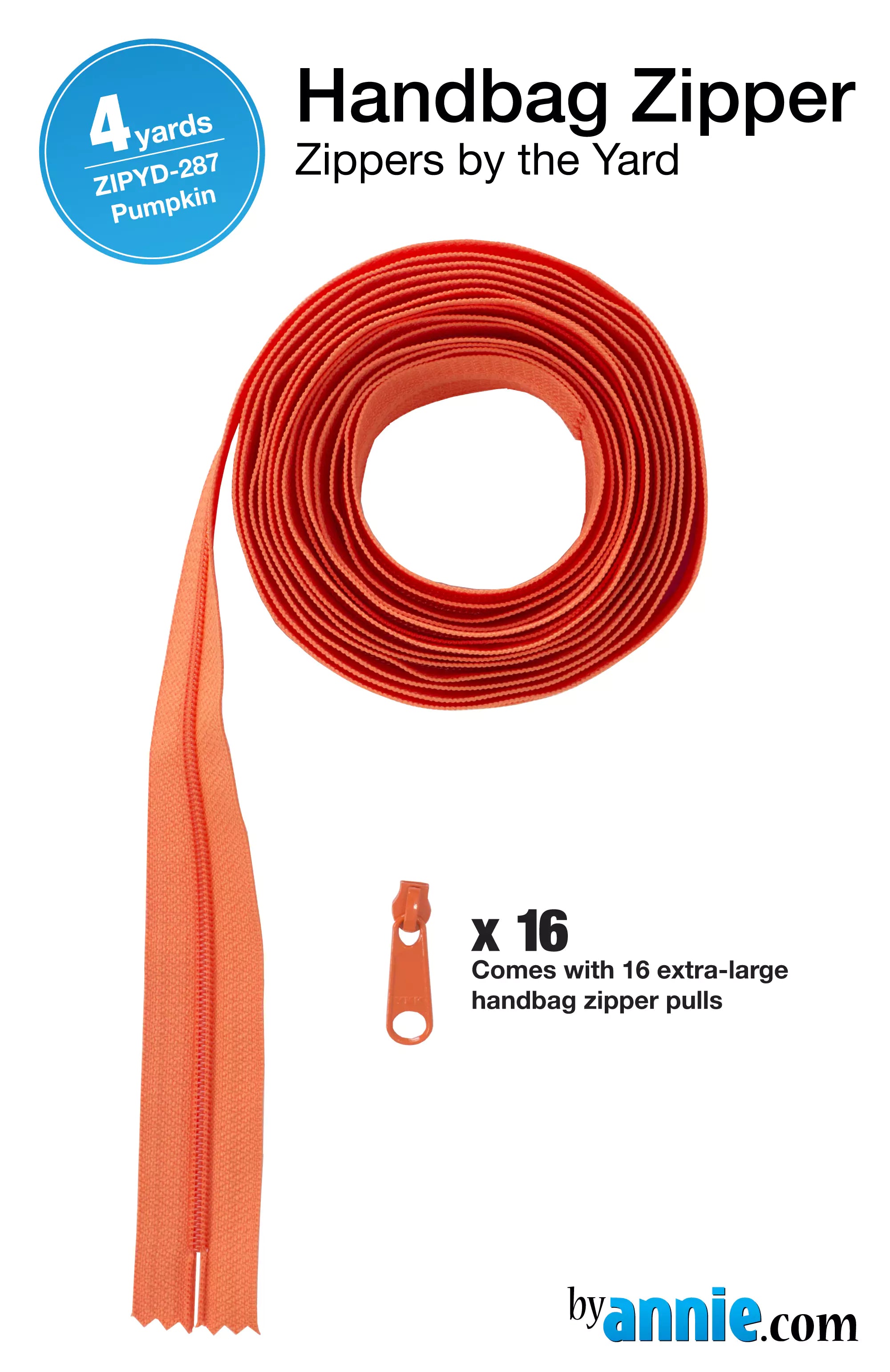Zipper by the Yard