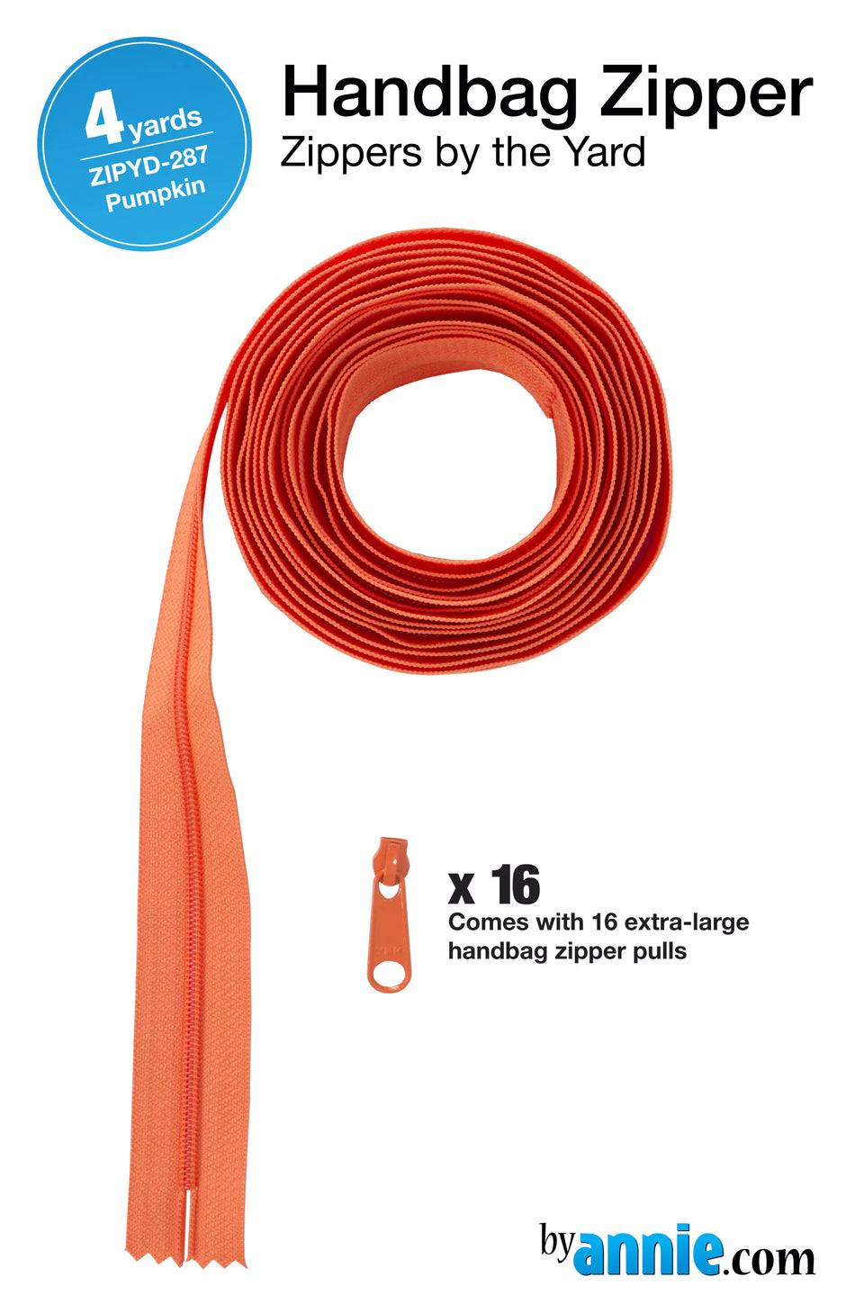 Zipper by the Yard