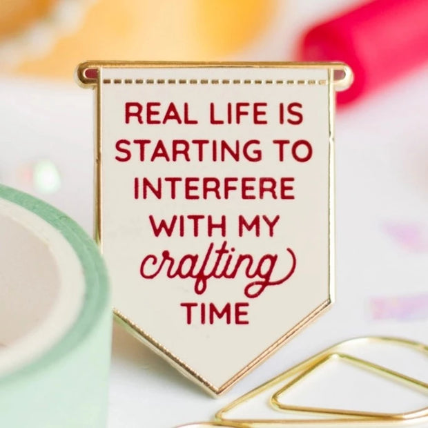 Crafting Banner Pin